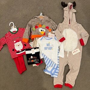5 PIECE HOLIDAY BUNDLE! ALL BRAND NEW WITH TAGS! Various sizing descrip below